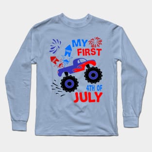 My first 4th of july kids Long Sleeve T-Shirt